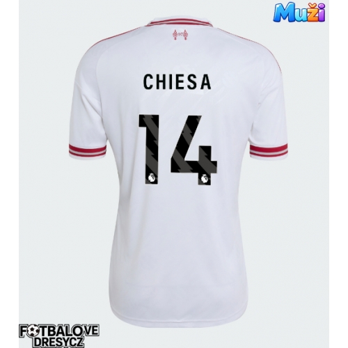 Liverpool Federico Chiesa #14 Venkovní Dres 2026-27 Krátký Rukáv Liverpool Federico Chiesa #14 Venkovní Dres 2026-27 Krátký Rukáv